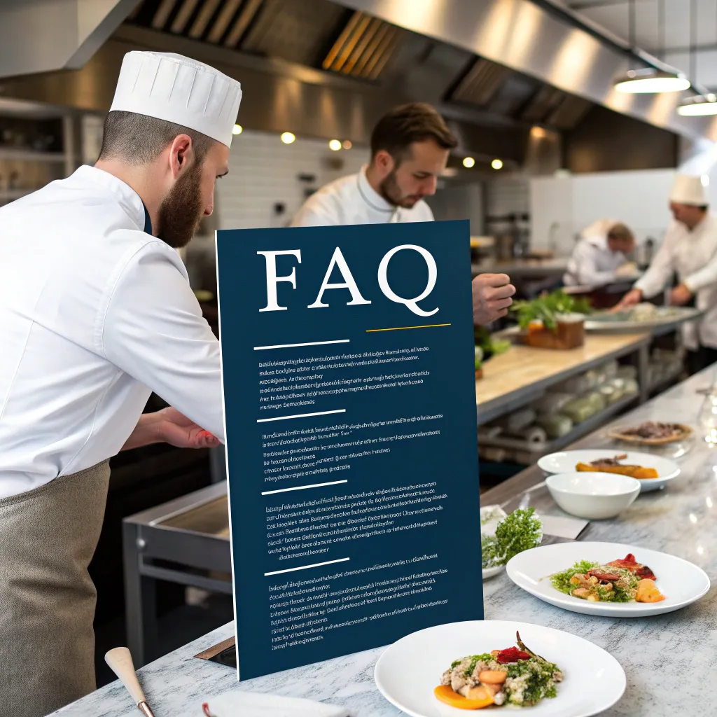 Cooking courses FAQ